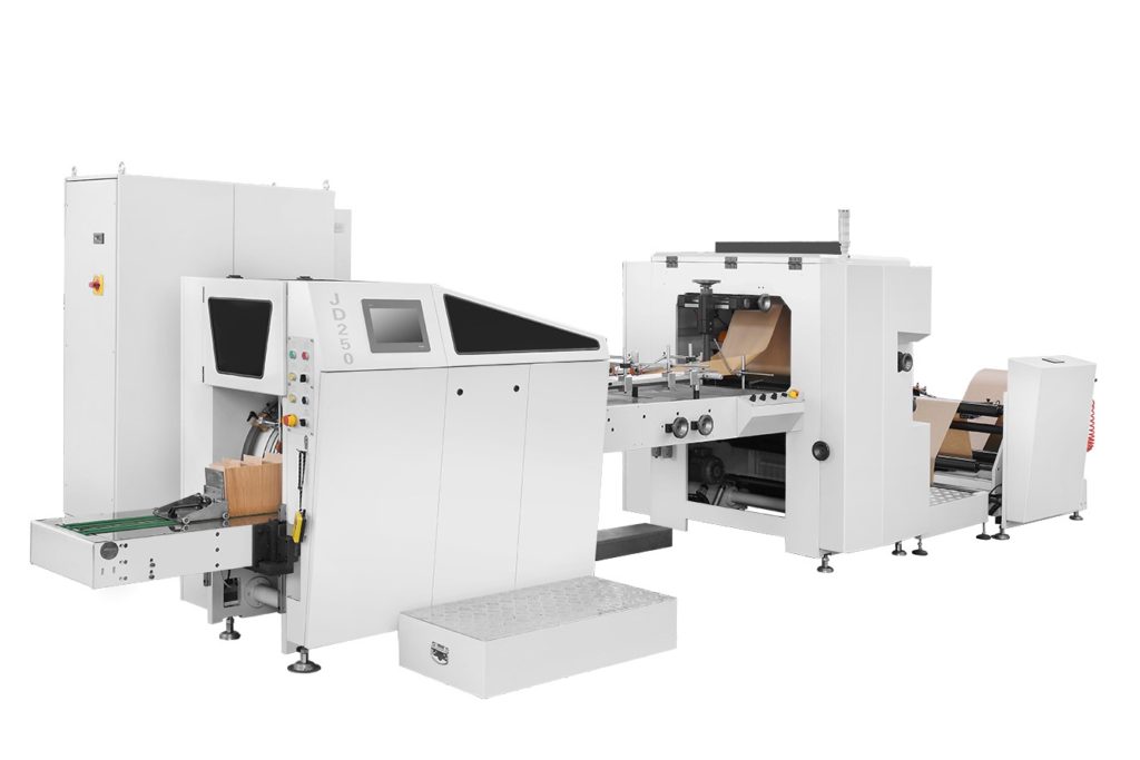 G 250 flat and satchel paper bags making machine