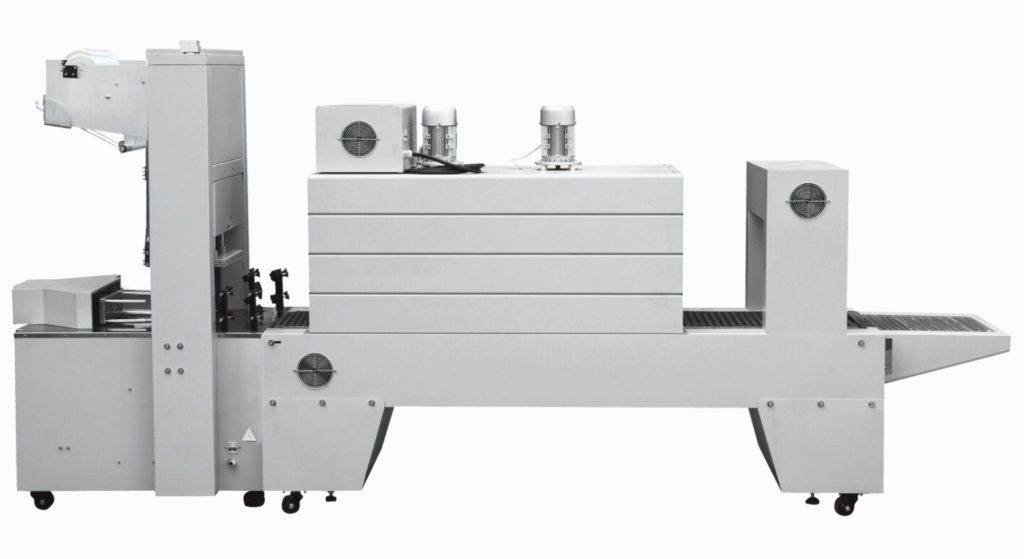 HALF AUTOMATIC OVERWRAP SHRINKING MACHINE