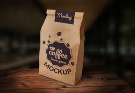 sac fond carré pour du café